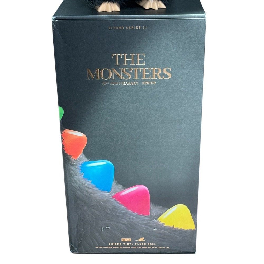 POP MART THE MONSTERS ZIMOMO 10th Anniversary Vinyl Plush Doll Limited - Picture 3 of 4